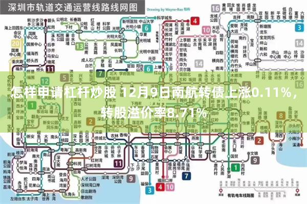 怎样申请杠杆炒股 12月9日南航转债上涨0.11%，转股溢价率8.71%